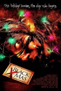 Black X-Mas Movie Poster